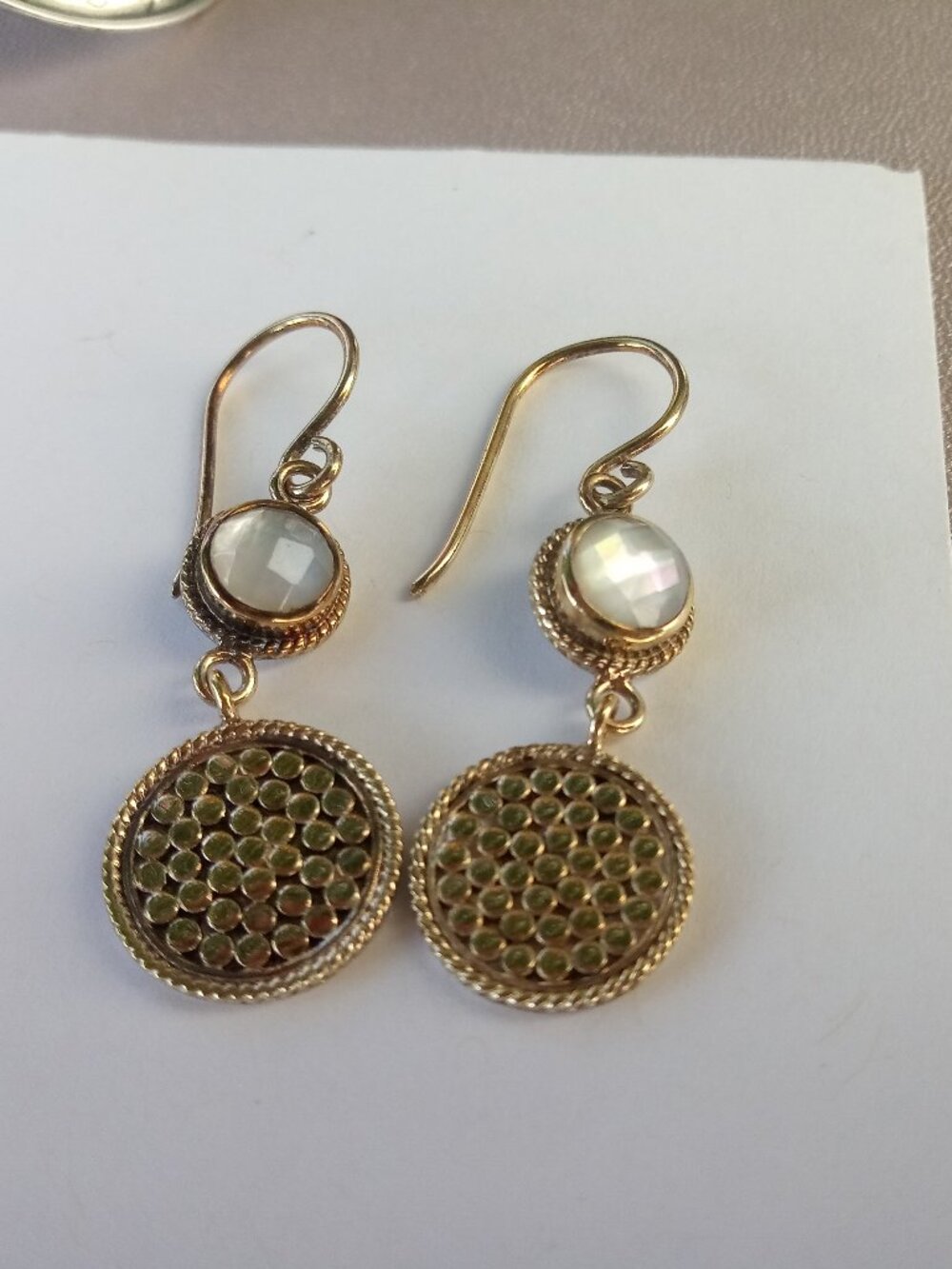 Anna Beck Designer Sterling Silver earrings gorgeous